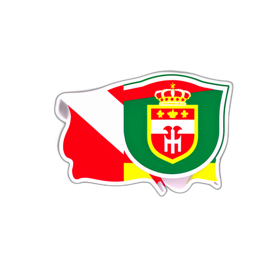 Những lá cờ kết hợp Nantes và Monaco