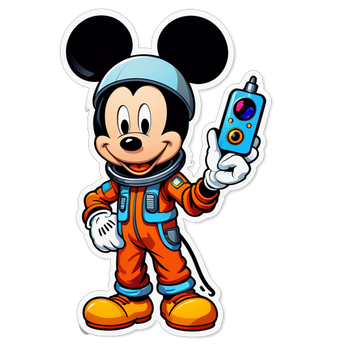 Futuristikong Espasyal na Si Mickey