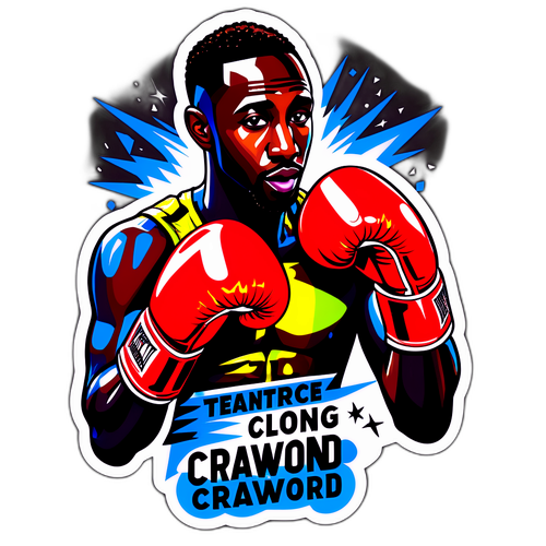 Sticker na Nagdiriwang kay Terence Crawford