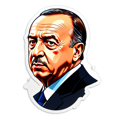 Recep Tayyip Erdoğan Sticker