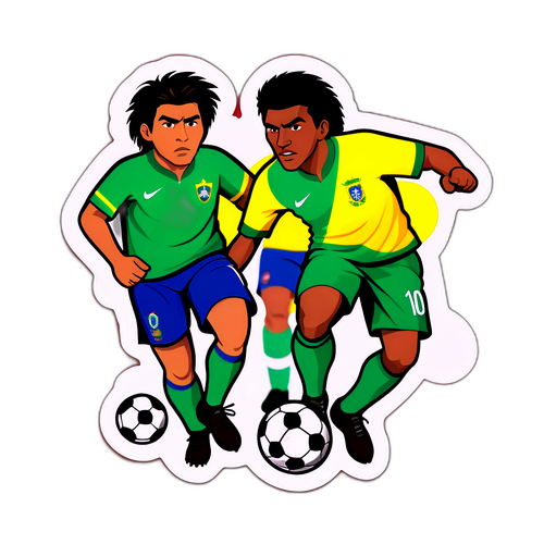 Trận chiến bóng đá giữa Bolivia và Brazil