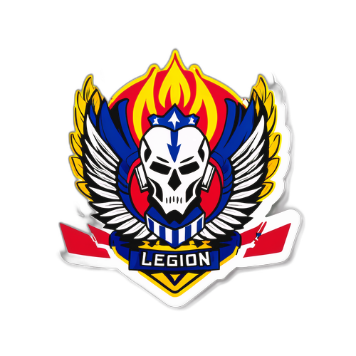 Legionární fanoušci v akci