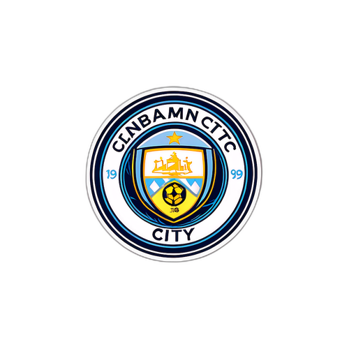 Modern Man City Klistermärke