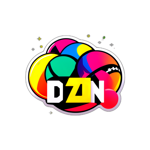 Sticker ya Nembo ya DAZN