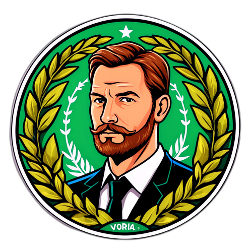 En utmerket badge-sticker av Narve Gilje Nordås