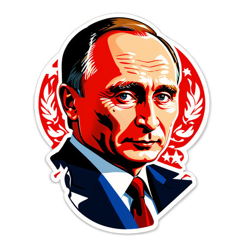 Návrh na sticker 'Vladimir Putin'