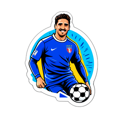 Sticker vô địch Franco Mastantuono