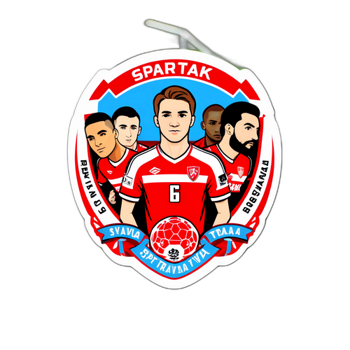 Adesiv cu echipa Spartak Trnava