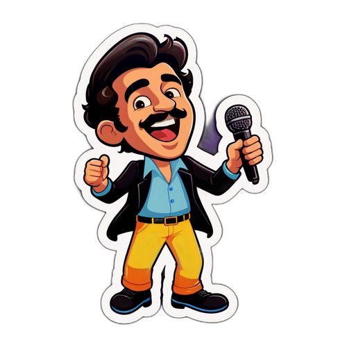 Un vivace adesivo di Pasquale La Rocca