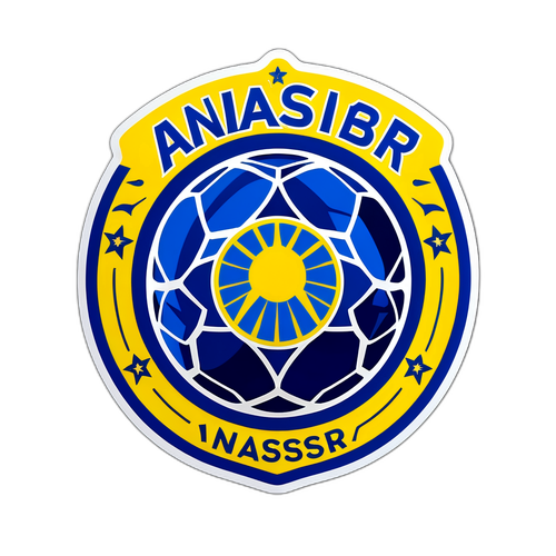 Sticker ya Al Nassr - Rangi za Timu