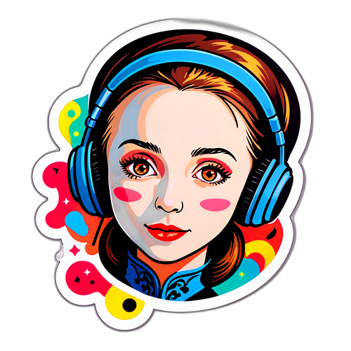 Стикер с изображением Любови Успенской