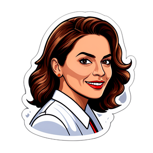 Adesivo de Fernanda Torres