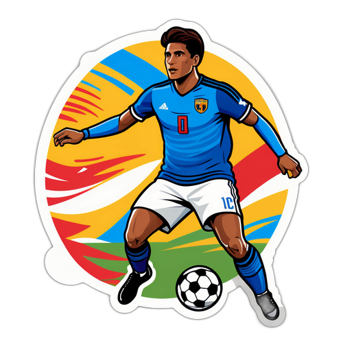 Marcos Leonardo Futbol Kariyeri Sticker Tasarımı