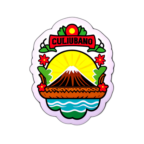 Aguarde! Sticker Cuiabano com Elementos Culturais