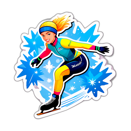 Jutta Leerdam Haste Ved Skøjteløb