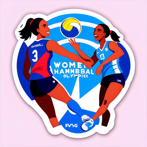 Le Volleyball Éblouissant : Découvrez le Design Qui Fait Vibrer les JO Féminins !