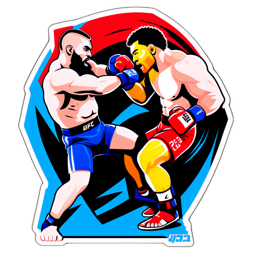 Intensiv UFC 323 Klistremerke