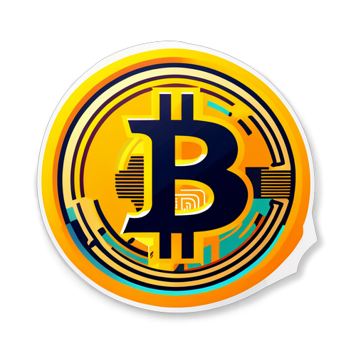 Unveiling the Future: This Stunning Bitcoin Sticker Design Will Leave You Speechless!