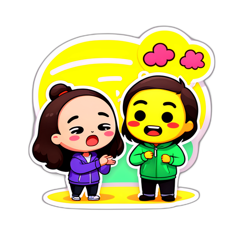 微信聊天幽默场景贴纸