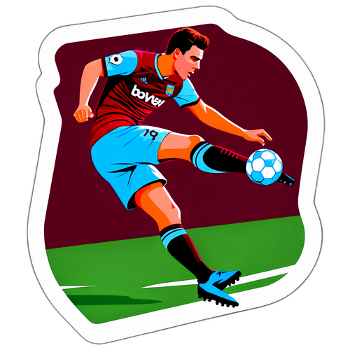 Sticker về trận đấu giữa West Ham và Nottingham Forest