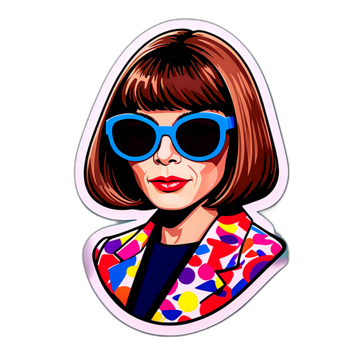 Anna Wintour portréja
