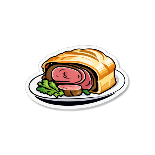 Gourmet Beef Wellington Sticker