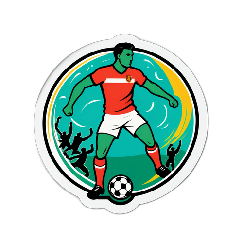 Sporting'in Tarihi ve Başarılarını Temsil Eden Güçlü Sticker Tasarımı