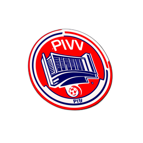 สติกเกอร์โลโก้ PSV กับแฟนบอลในสนาม
