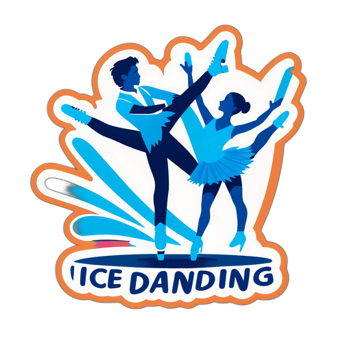 Jég Tánc Stickers