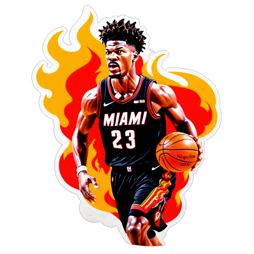 Sticker ni Jimmy Butler na Nasa Aksyon