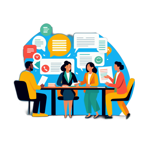 Canlı İş Fuarı Sahnesi