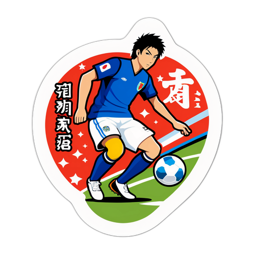選手・今井達也の業績を祝うステッカー