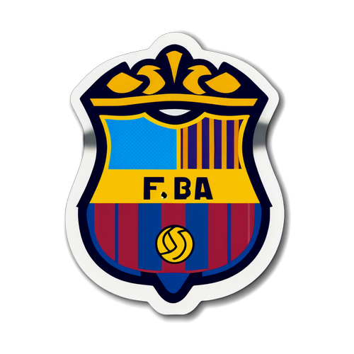 Coole sticker voor Barcelona fans