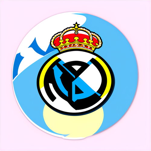 Sticker van Ath Bilbao en Real Madrid in La Liga-thema