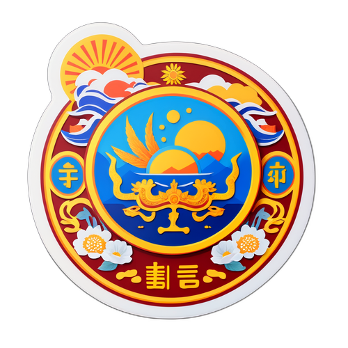 조선일보의 과거와 현재를 연결하는 스티커