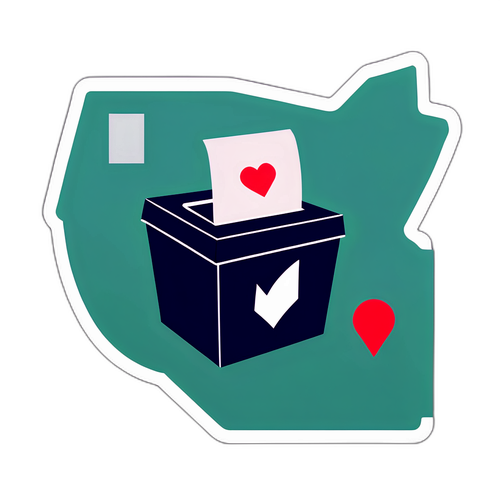 Etiqueta interactiva de votación