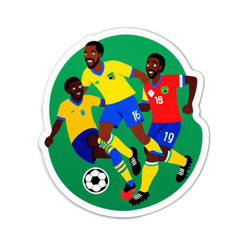 Stiker Bóng Đá Vui Nhộn