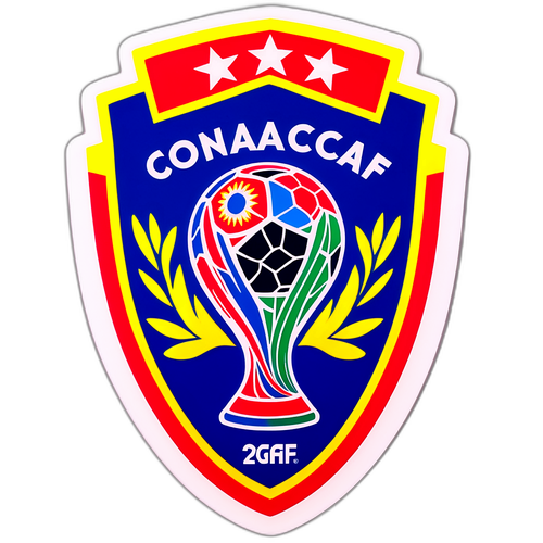 Adesivo Comemorativo das Eliminatórias da CONCACAF