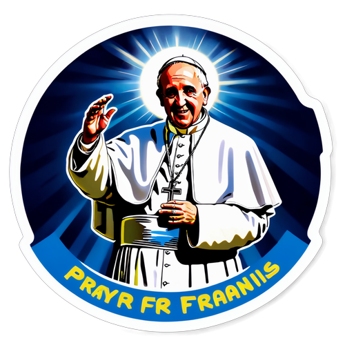 Pope Francis Prayers for Health Sticker