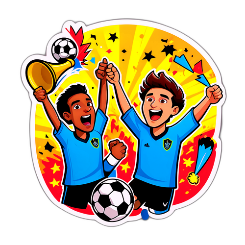 Perayaan Pemain Bola Sepak