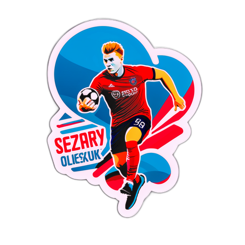Stickers z Cezarym Oleksiejczukiem w akcji