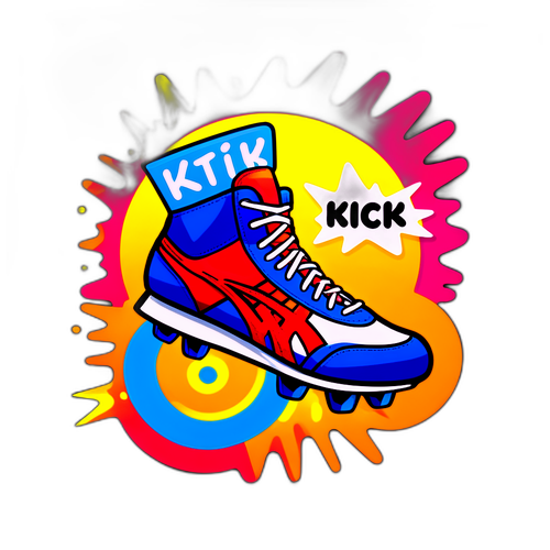 Autocollant Dynamique de Kick