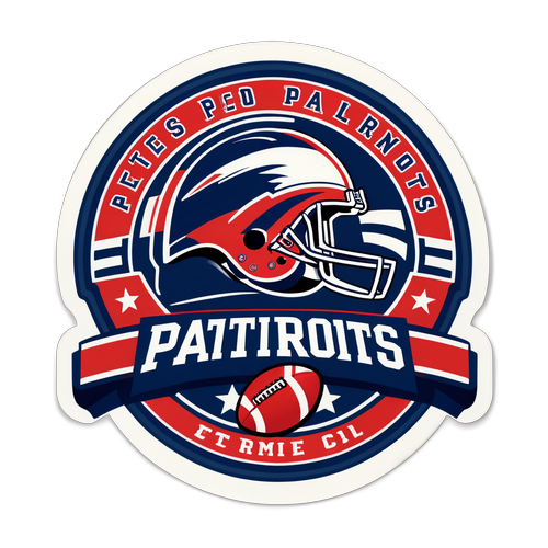 Patriots med Vintage-Twist