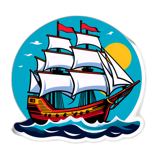 Statek 3i Atlas w stylu folk