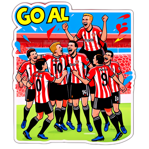 Skuad Sunderland Raikan Gol