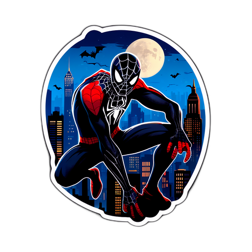 Gölgeli Şehirdeki Örümcek Adam