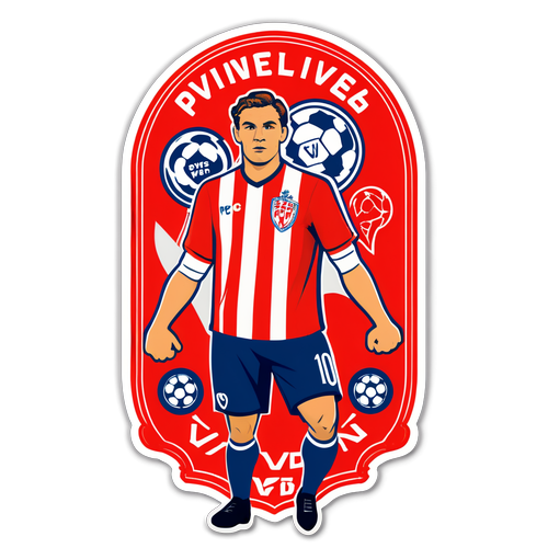 Stiker Pertandingan PSV Eindhoven vs Twente