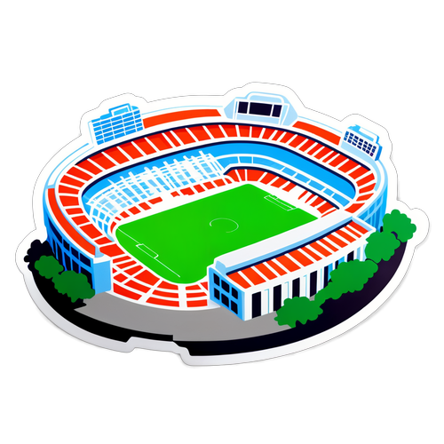 Estadio de Central Córdoba con aficionados animados