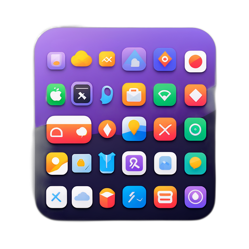 Giao diện người dùng iOS 26 với biểu tượng ứng dụng