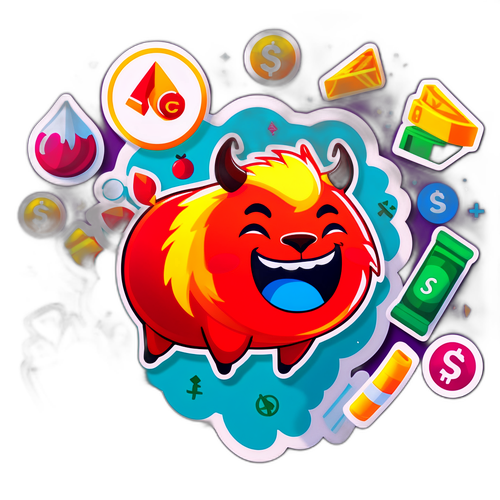 Stiker Lucu Bertema Saham: "Saham Pack!"